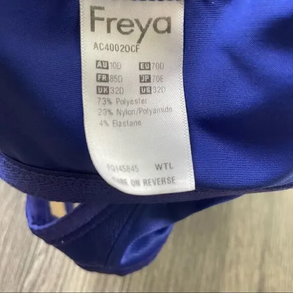 FREYA ACTIVE Core Sports Bra Underwired Ocean Fever Blue 32D